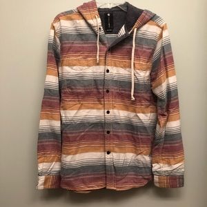 Billabong men’s button up sweatshirt